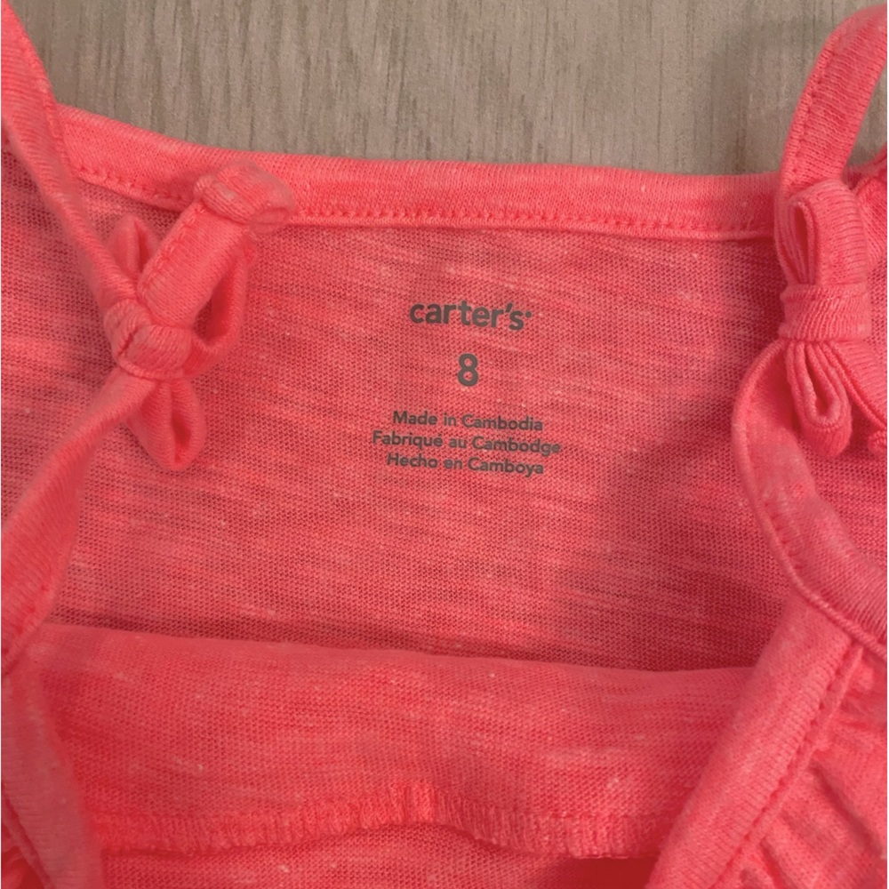 NWT Carter’s Ruffle Tank Top - Picture 4 of 7